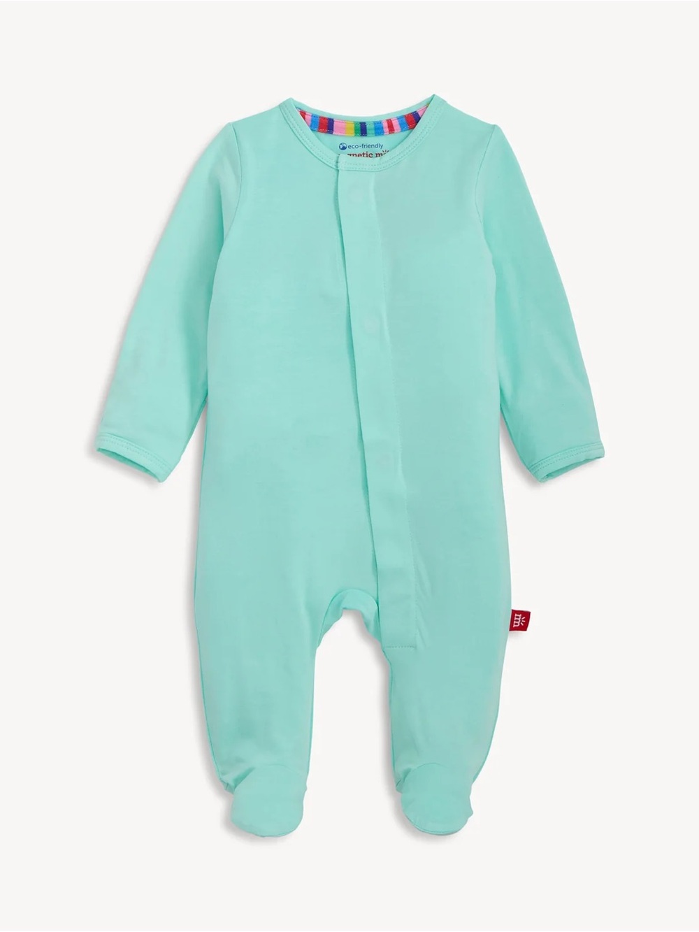 Magnetic Me Mint Green Footed One-Piece Pajamas